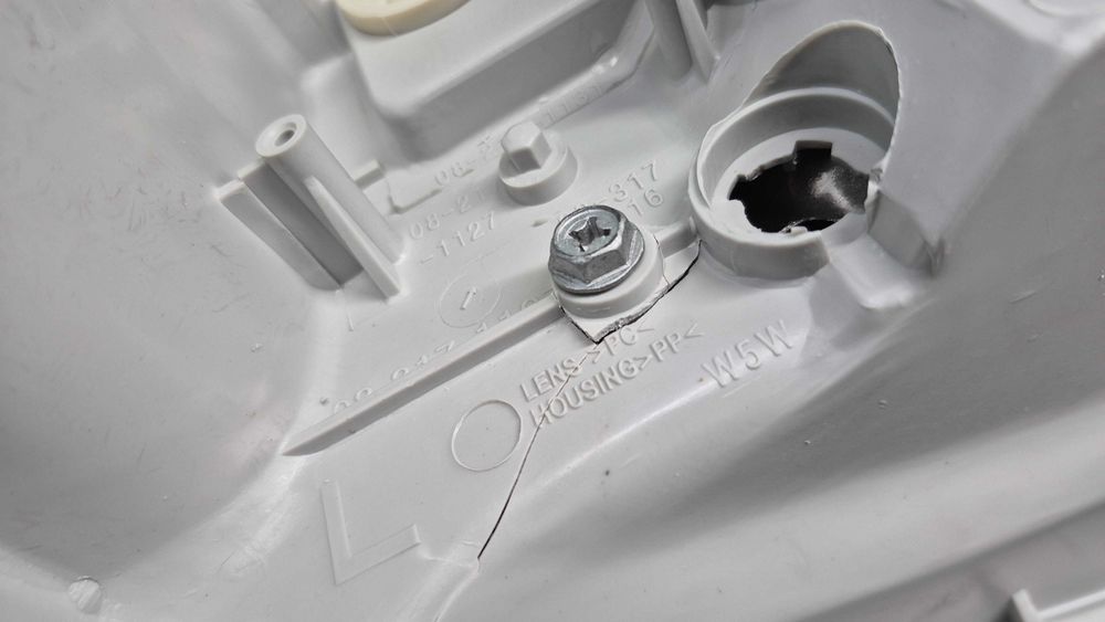 HONDA CIVIC VI 06.95-10.01-ÓTICA/FAROL ESQUERDA DEPO NOVO EMB VER FOTO