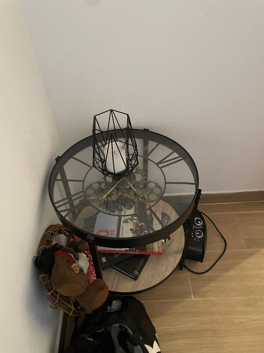 Mesa de Centro Com Relogio