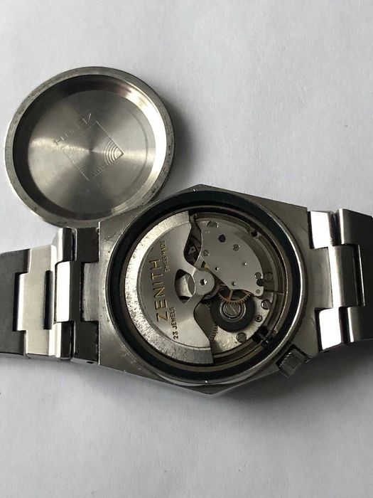 Relógio vintage masculino Zenith Automatic