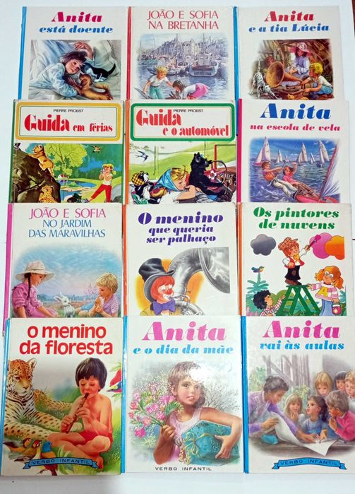 Livros da Coleção Anita - Verbo Infantil ( títulos na descrição)