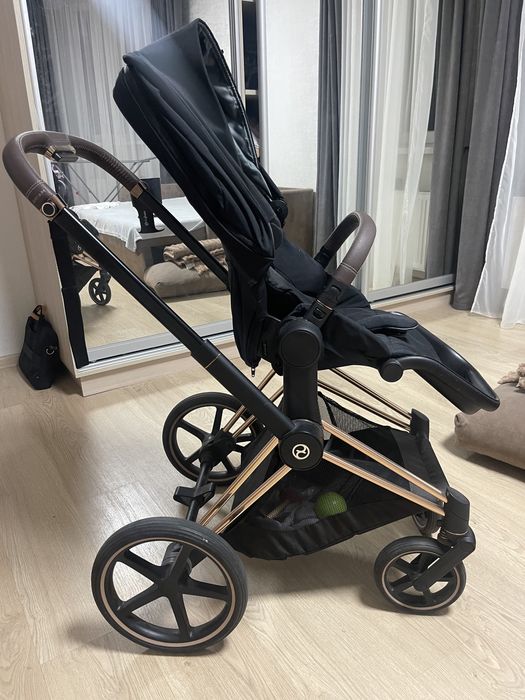 Коляска Cybex Priam 4.0 Deep black