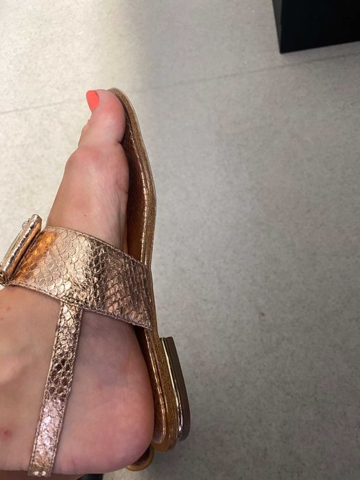 sandalias michael kors 36 rose gold