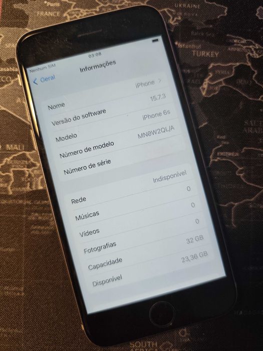Iphone 6S Grey - 32GB - 100%
