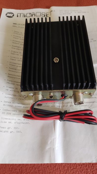 VHF Power Amplifier - Microset CMR 5064172193374850120