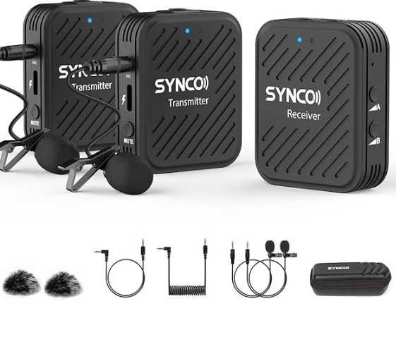 Microfone lapela SYNCO G1 (A2)