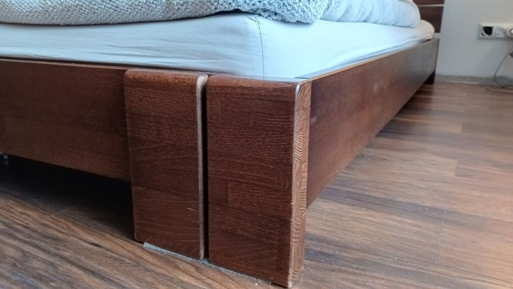 Łóżko bukowe 160x200