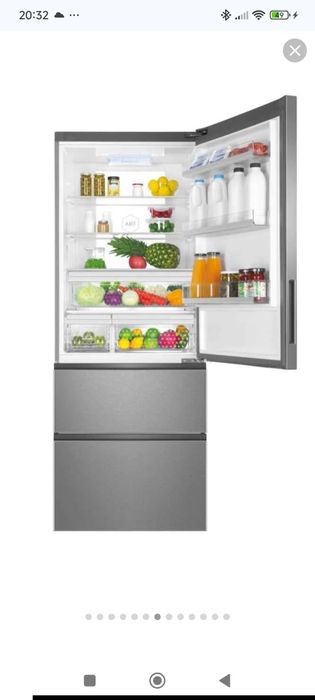Lodówka trzydrzwiowa haier  a3fe742cmj