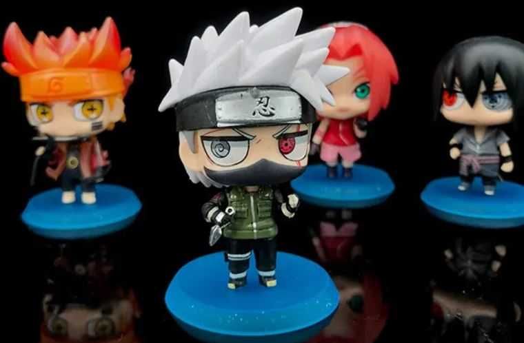 Naruto Shippuden bonecos miniatura