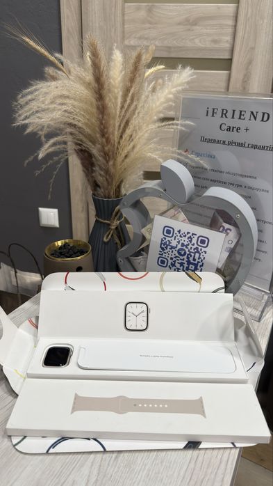 Used Apple Watch 7 41 mm Starlight,100% акб,ідеальний стан,гарантія від магазину IFriend.