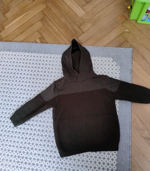 Худи толстовка хаки на мальчика свитер