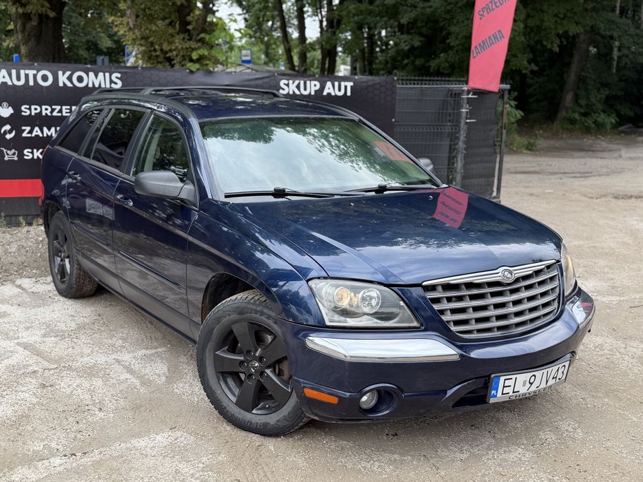 Chrysler Pacifica 3.5 Benzyna Automat 2005 6 Miejsc Skóry Lodówka Tempomat Klima 2 Strefy Hak 180 Tys. Km Zadbana