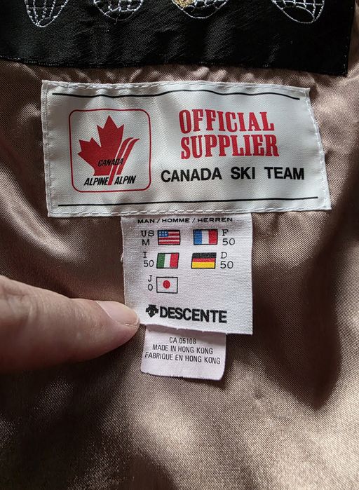 Descente kurtka vintage M 90s Japan zimowa ski