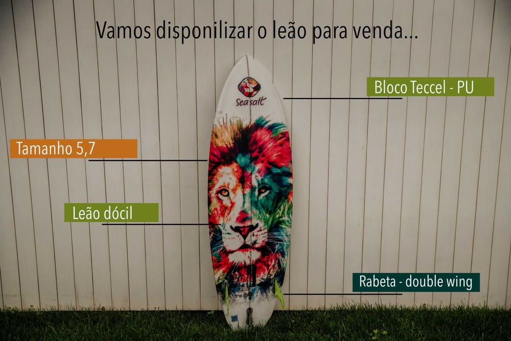 Prancha Surf Sea Salt 5.7