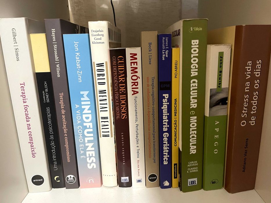 Livros de Psicologia, Psiquiatria, Biologia e Neurociência (1)