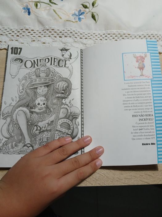 Livro de One piece n°107