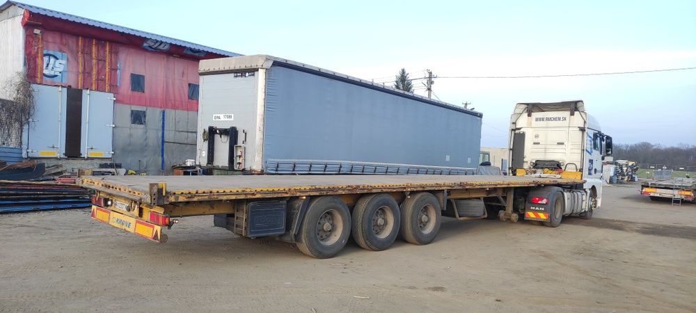 Контейнеровоз зерновоз платформа лісовоз полуприцеп крона шміц когель