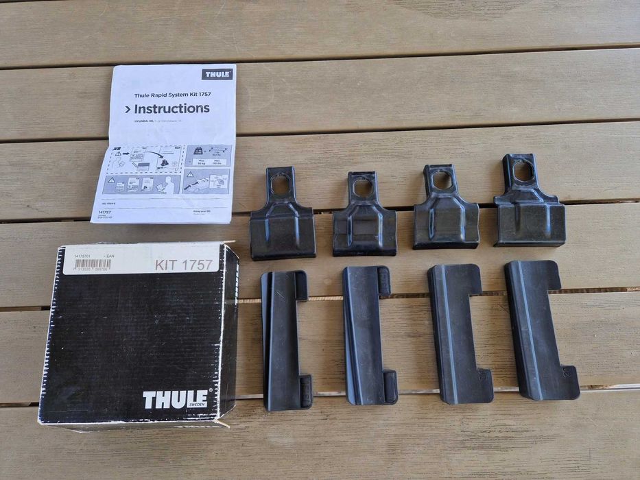 Упоры для багажника на крышу THULE KIT 1757 Hyundai i10