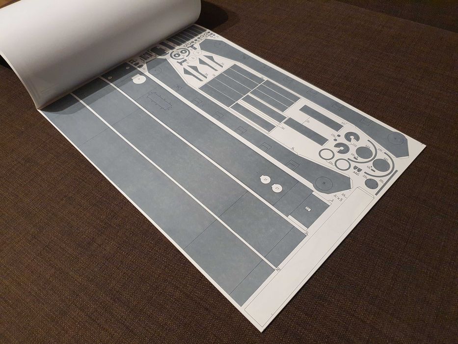 Model kartonowy GPM 111 Maus Porshe typ 205