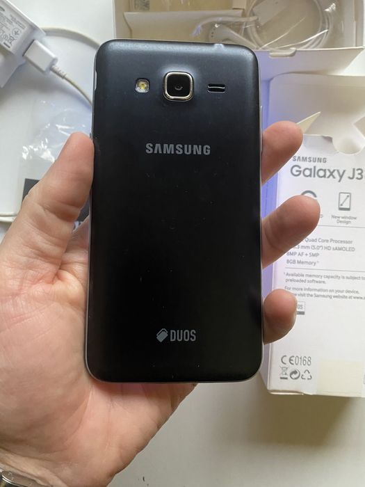 Telemovel Samsung J3 6 Duo Duos 8 GB Radio - Bateria Nova