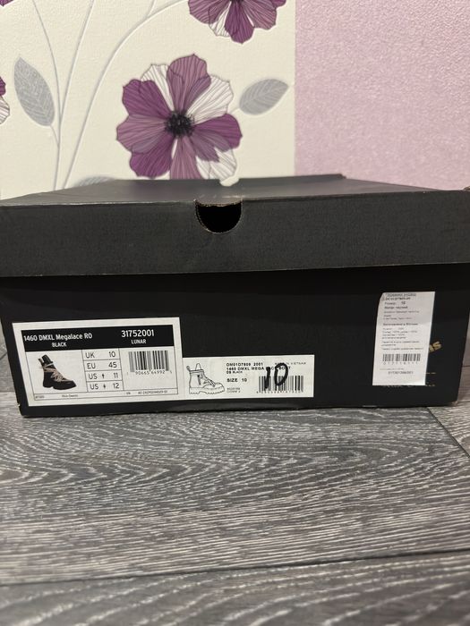 Rick Owens x Dr. Martens 1460 DMXL Megalace