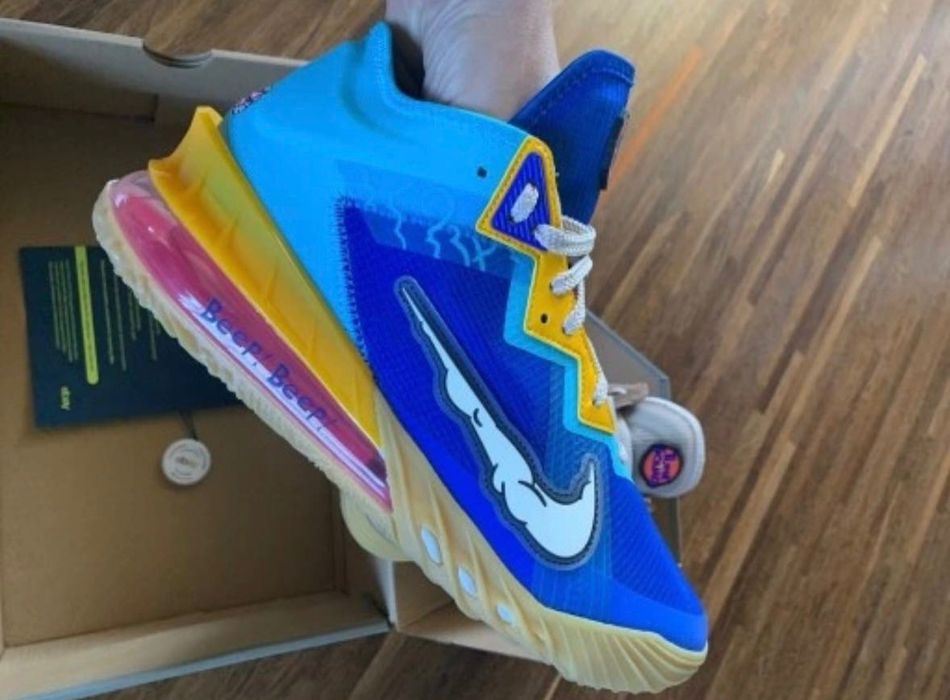Nike LeBron 18 Low Space Jam Wile E. Roadrunner – NOWE – EU 44 / US 10 – unikat