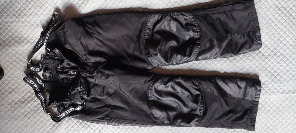 Spodnie narciarskie z szelkami rozmiar XL