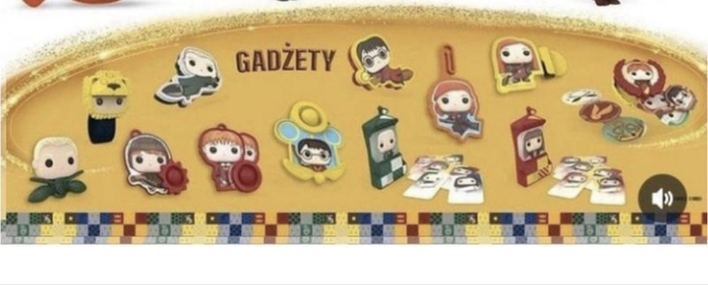 Фігурки Kinder joy stranger things та Гаррі Поттер