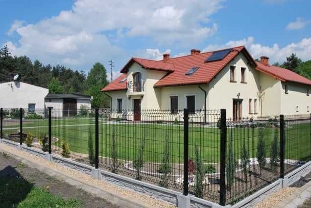 Słupki do siatki leśnej słupek betonowy siatka słupek do siatki