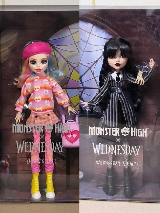 Monster High Wednesday Enid Sinclair Лялька Монстер Хай Енід Сінклер Венздей у ​​шкільній формі
