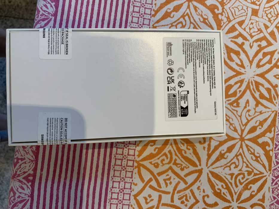 Samsung Galaxy A53 5G 128GB – NOVO / SELADO EM CAIXA