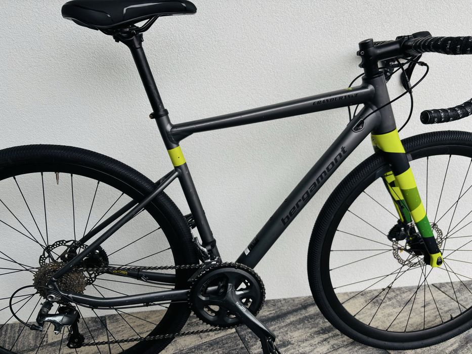 Gravel Bergamont Grandurance, hydraulika, pełna Tiagra