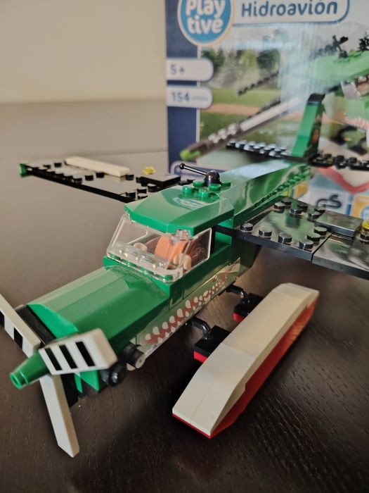 Lego playtive Hidroavião (compatível com peças da Lego)