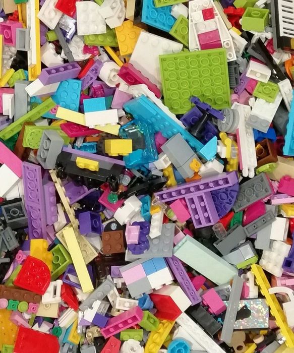 LEGO Friends 1kg mix klocków figurka akcesoria