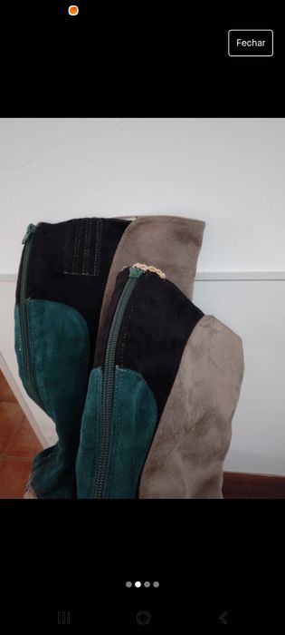 Botas de camurça64729687589123121