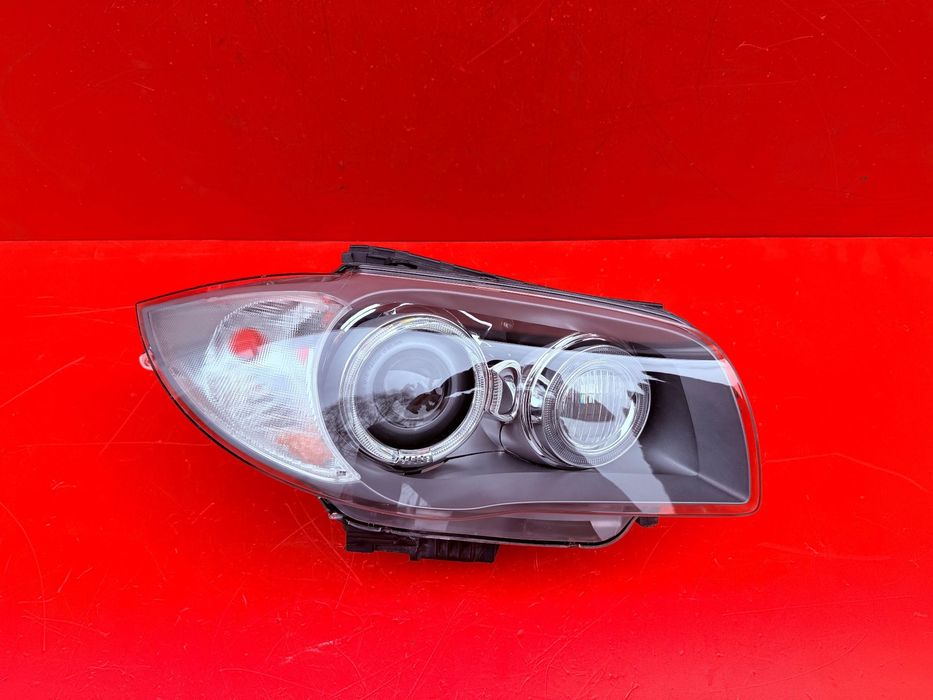 LAMPA PRAWA BMW E87 E82 LIFT DYNAMIC BI XENON EU BDB SKRĘTNA