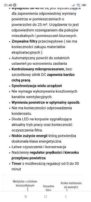 Wentylator kanałowy