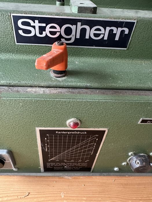 Кромкоклеющий прес станок Stegherr