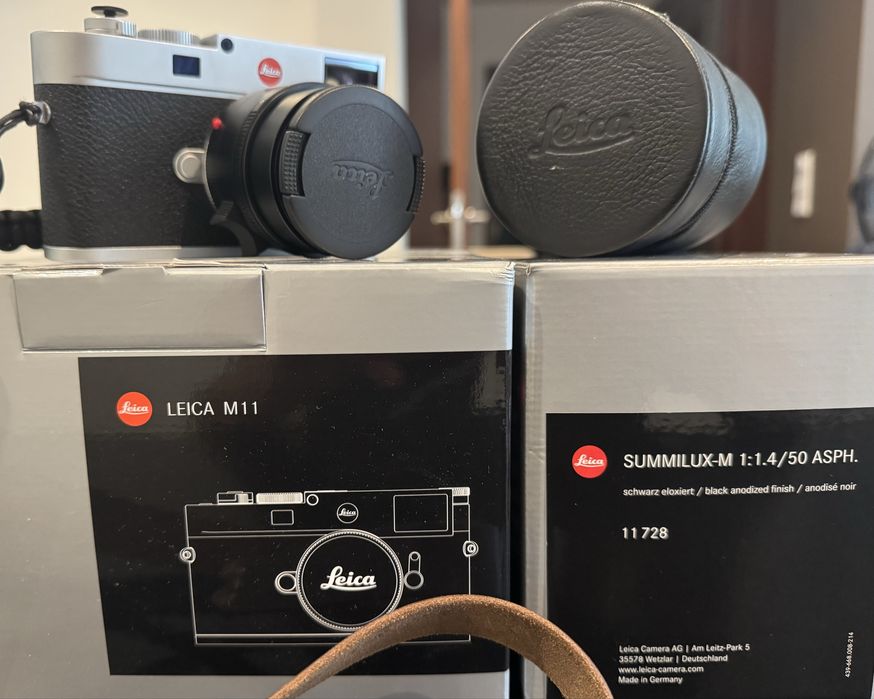 Leica M11 + Summilux 50mm f1.4 (novo)