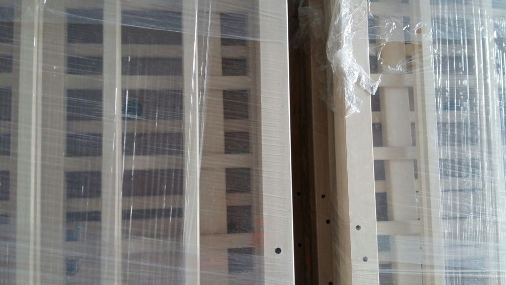 Детская кроватка ліжко Білі на маятнике шарнир ліжечко Нові