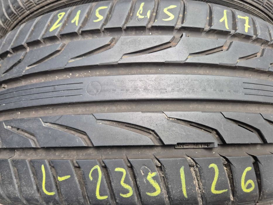 215/45r17 87V (L235/26)03 2szt 7mm 21r Speed Life 2 SEMPERIT LETNIE