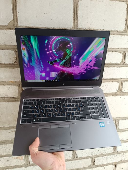 6 ядер Ігровий ноутбук HP Zbook 15 (i7 8850H/16/512/Р1000)