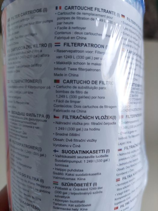 Filtros bomba piscina