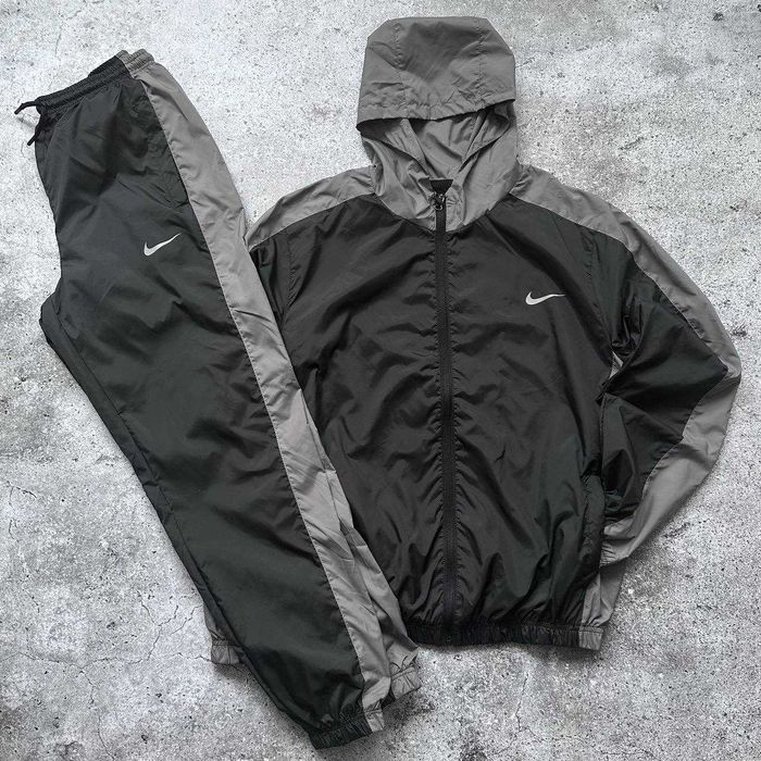 Спортивний костюм чоловічий в стилі Nike весна-літо із плащівки