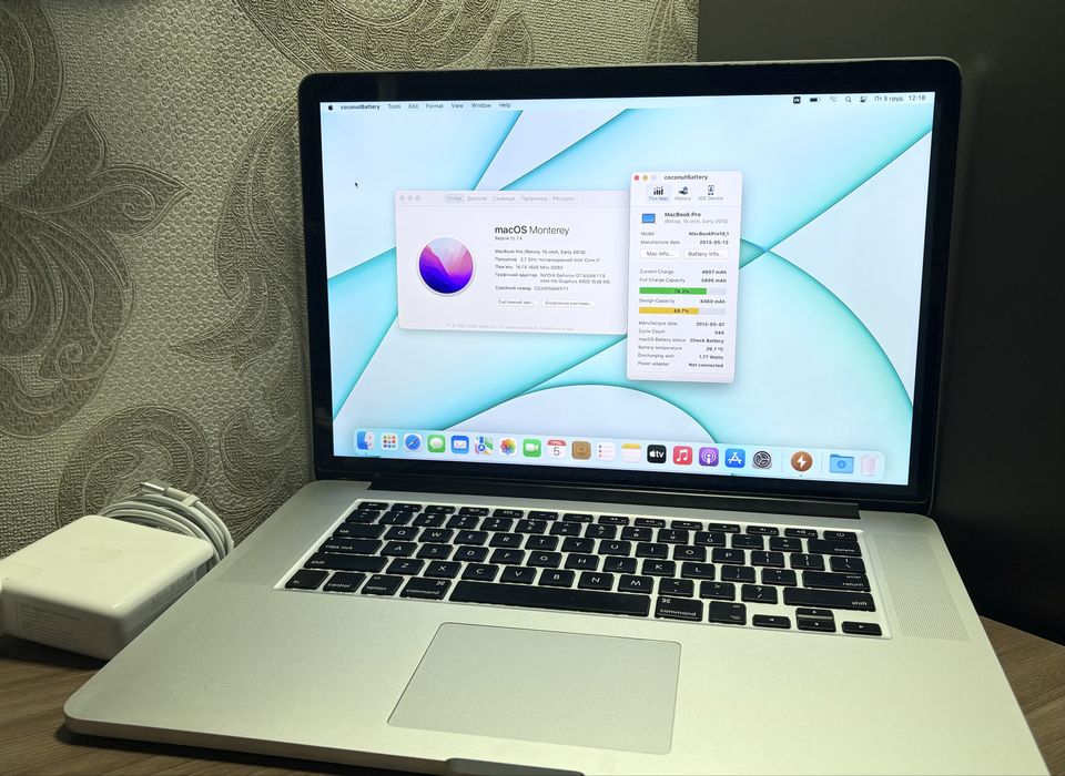Apple MacBook Pro 15 Retina 16gb/512gb/i7 ноутбук