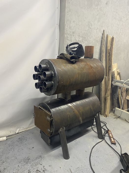 Теплогенератор (пічка) на твердому паливі