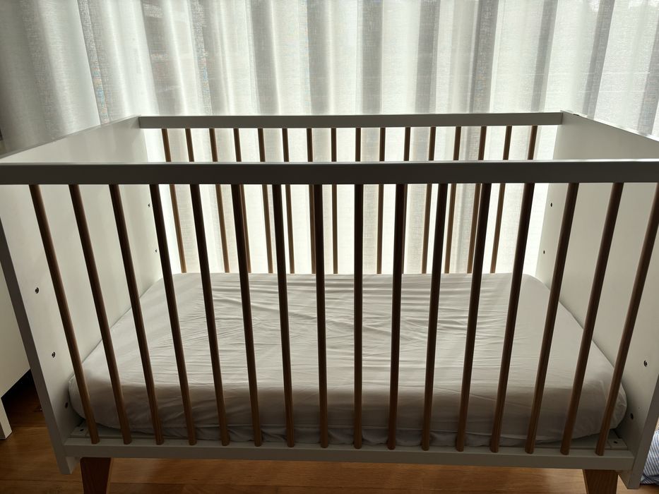 Berco cama 3 em 1  zippy com colchao ECUS