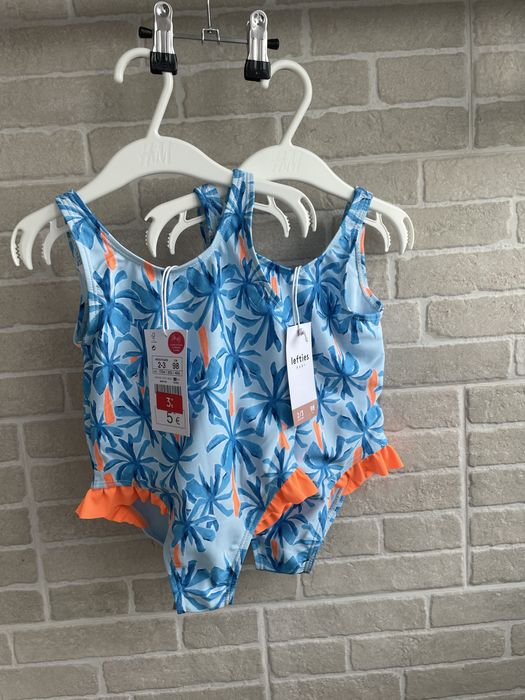 Купальник дівчинки девочки 2 роки девочку голубой блакитний