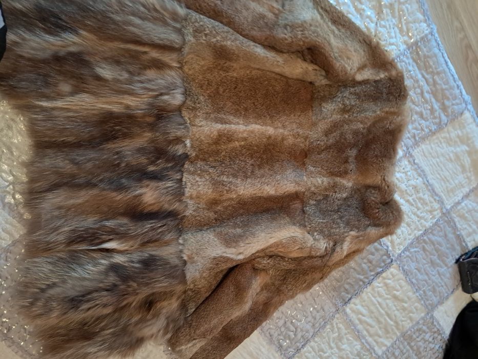 Futro naturalne szop i królik