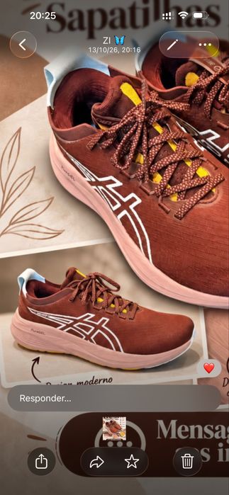 Asics Nimbus 27 Tamanho 38