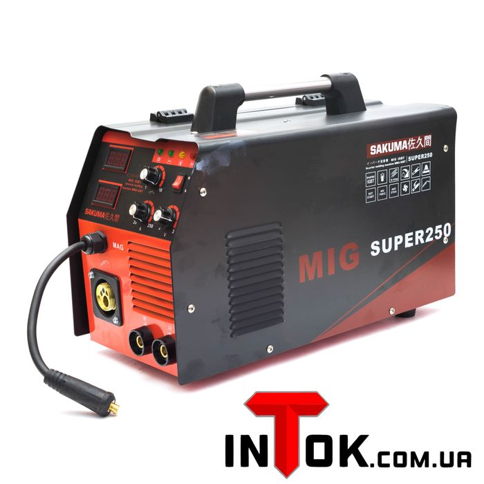Сварочный инвертор полуавтомат SAKUMA SUPER 250